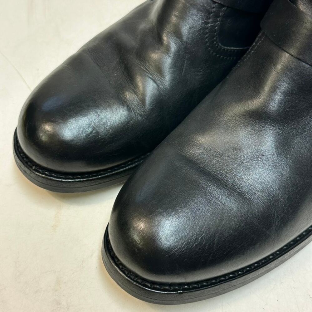 NEW HEELS Ralph Lauren Purple Label Motorcycle Engineer Boots Made in Italy 10 D - Picture 8 of 12